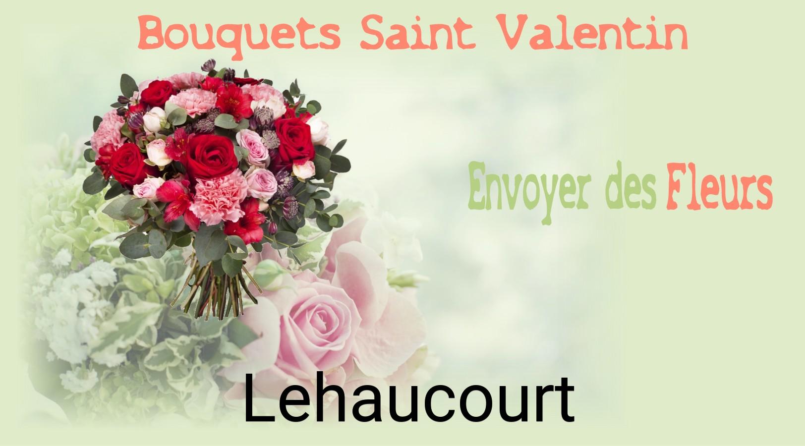 Roses de Saint-Valentin livrées à Lehaucourt